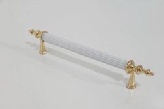 Ovacık Efsun Metal Kulp 128 MM Altın Beyaz